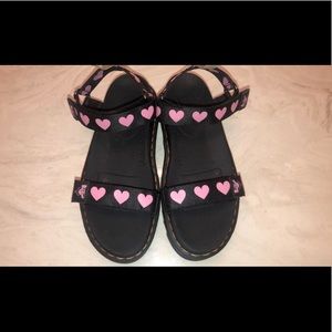 dr. martens x lazy oaf sandals